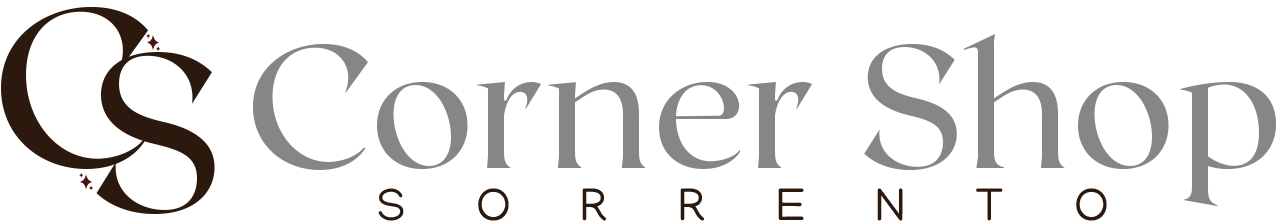 Logo Corner Shop Sorrento - prodotti tipici, vini e olio artigianale